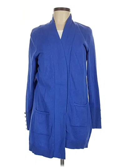 Pre-owned Jm Collection Kimono In Blue