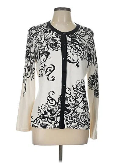 Pre-owned Jm Collection Kimono In Ivory