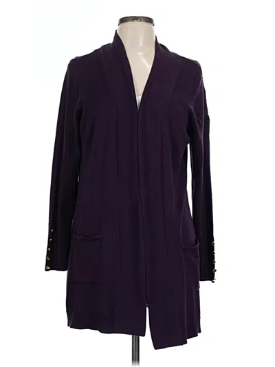 Pre-owned Jm Collection Kimono In Purple