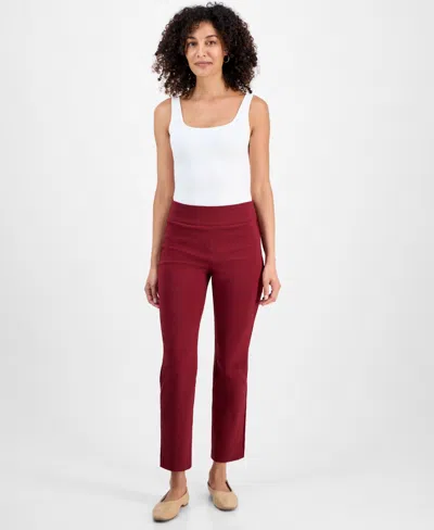 JM COLLECTION PETITE LACE SIDE PANEL PULL-ON PANTS, MACY'S EXCLUSIVE