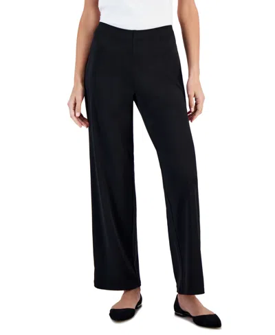 JM COLLECTION PETITES KNIT WIDE-LEG PULL-ON PANTS, PETITE & PETITE SHORT, CREATED FOR MACY'S