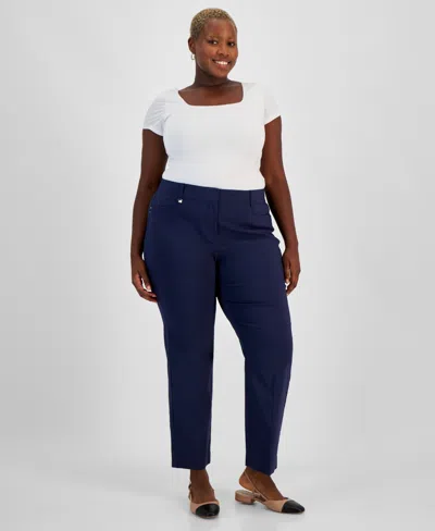JM COLLECTION PLUS AND PETITE PLUS SIZE CURVY PANTS, CREATED FOR MACY'S