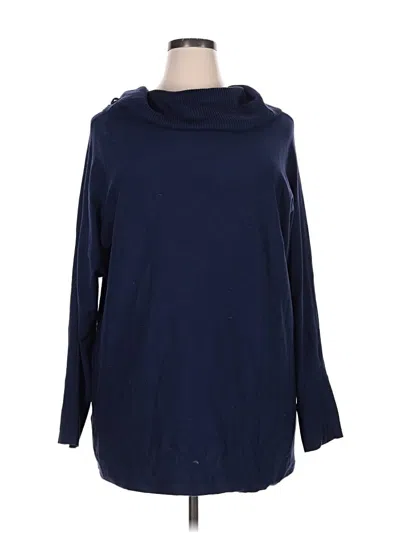 Pre-owned Jm Collection Pullover Sweater In Blue
