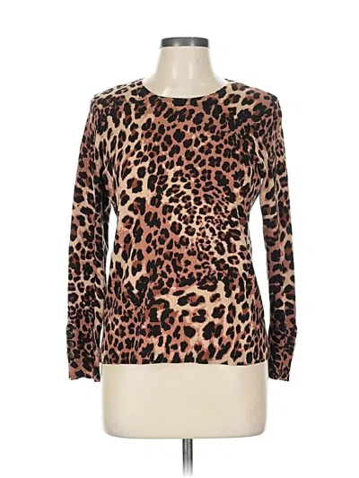 Pre-owned Jm Collection Pullover Sweater In Brown