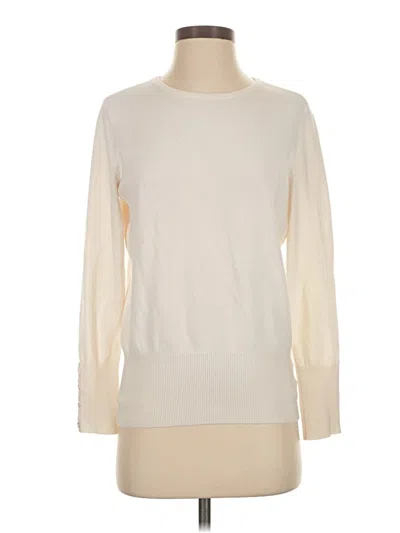 Pre-owned Jm Collection Pullover Sweater In Ivory