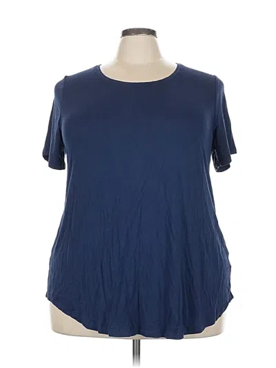 Jm Collection Short Sleeve T-shirt In Multi