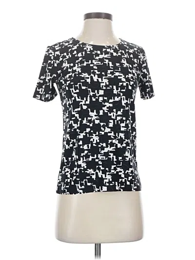 Pre-owned Jm Collection Short Sleeve T-shirt In Black