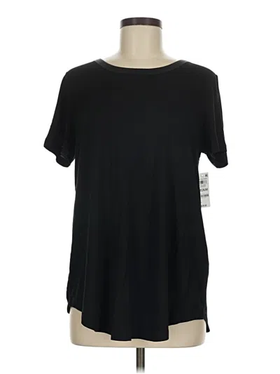 Pre-owned Jm Collection Short Sleeve T-shirt In Black