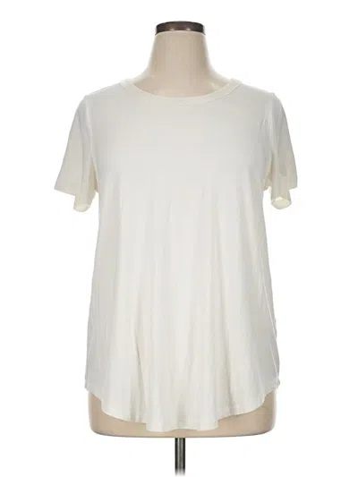 Pre-owned Jm Collection Short Sleeve T-shirt In Ivory