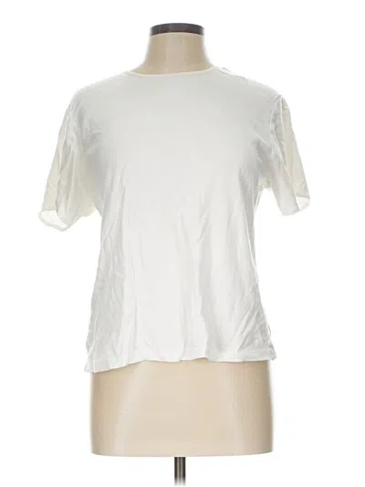 Pre-owned Jm Collection Short Sleeve T-shirt In Ivory
