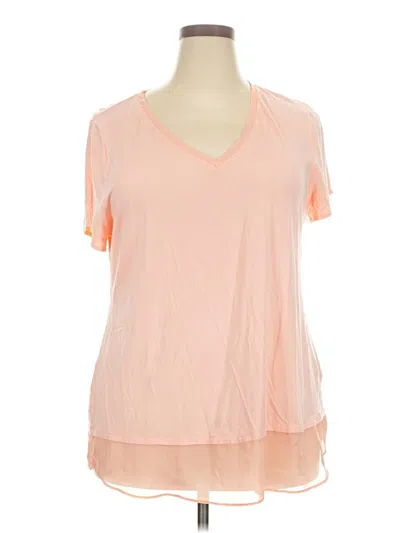 Pre-owned Jm Collection Short Sleeve T-shirt In Orange