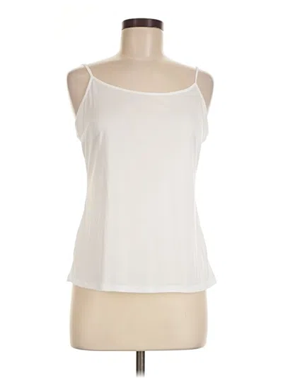 Pre-owned Jm Collection Sleeveless Blouse In Ivory