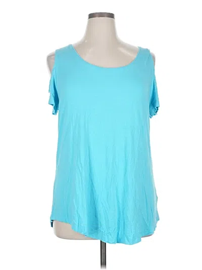 Pre-owned Jm Collection Sleeveless T-shirt In Blue