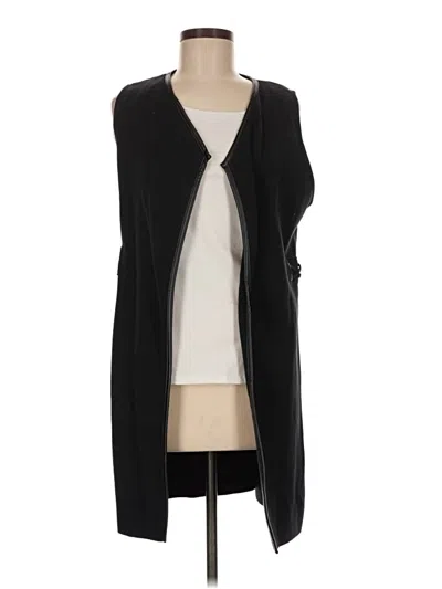 Pre-owned Jm Collection Vest In Black
