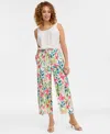 Jm Collection Women's Printed Pull-on Pants, Macy's Exclusive In Multi