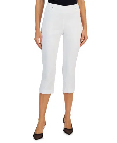 JM COLLECTION WOMEN'S PULL-ON CAPRI TUMMY-CONTROL PANTS, EXCLUSIVELY AT MACY'S