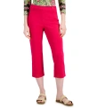 JM COLLECTION WOMEN'S PULL ON SLIM-FIT CROPPED PANTS, CREATED FOR MACY'S