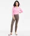 Jm Collection Women's Tummy-control Cambridge Slim-leg Pull-on Pants, Exclusively At Macy's