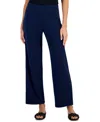 Jm Collection Women's Wide-leg Pull-on Pants, Regular & Short Lengths, Created For Macy's In Intrepid Blue