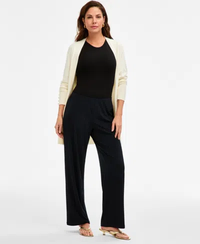 Jm Collection Women's Wide-leg Pull-on Pants, Regular & Short Lengths, Created For Macy's