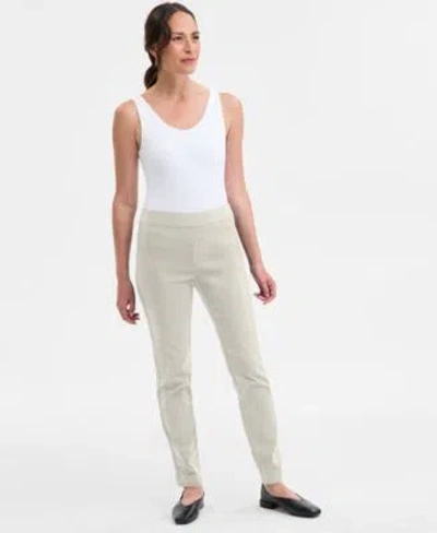 Jm Collection Womens Cambridge Woven Pull On Pants Pp Xxl Created For Macys In Cinnamon Stick