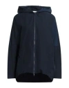J'm Design Woman Jacket Midnight Blue Size Xxs Polyester, Cotton In Blue