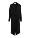 J'm Design Woman Overcoat & Trench Coat Black Size S Viscose, Linen
