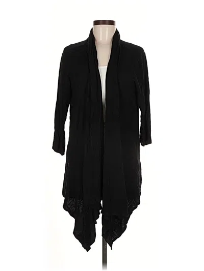 Pre-owned J.m. Fleurette Kimono In Black