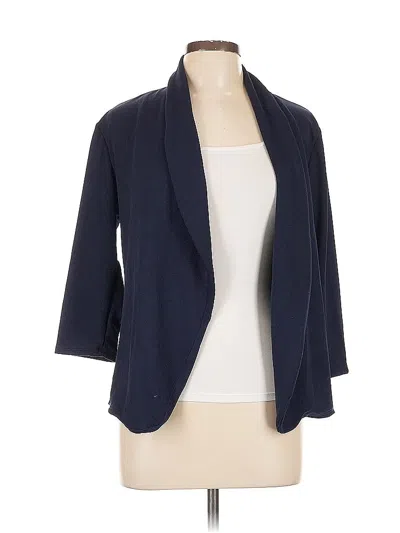 Pre-owned J.m. Fleurette Kimono In Blue