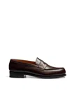 Jm Weston 180 Loafers In Brown