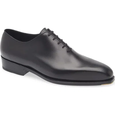 Jm Weston Fusain Cycliste Wholecut Oxford In Black