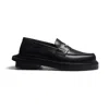Jm Weston Mocassin Mule Sacai In Black