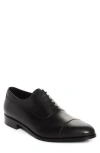 Jm Weston West Cap Toe Derby In Black