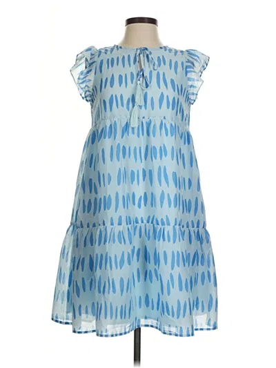 Pre-owned J.marie Casual Dress In Blue
