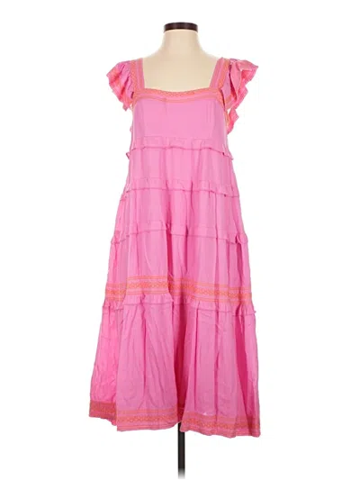 Pre-owned J.marie Casual Dress In Pink
