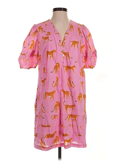 Pre-owned J.marie Casual Dress In Pink