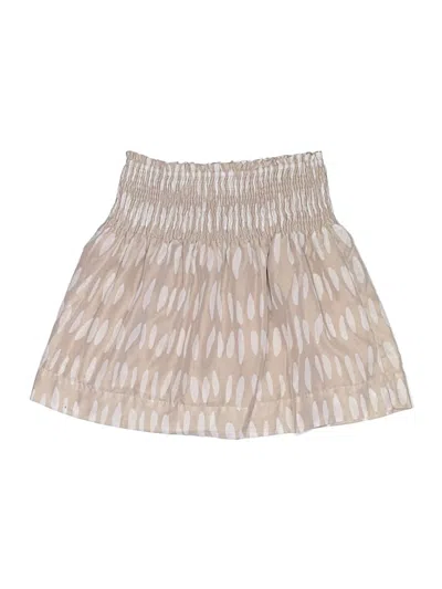 Pre-owned J.marie Casual Skirt In Tan