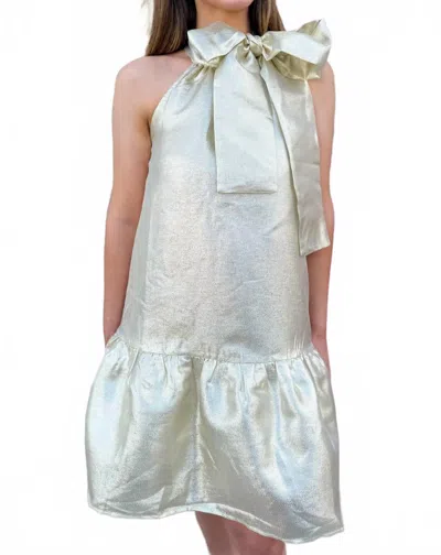 J.marie Kristi Dress In Gold In Silver