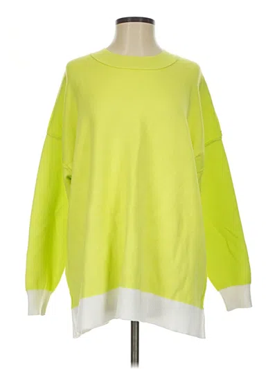 Pre-owned J.marie Pullover Sweater In Green