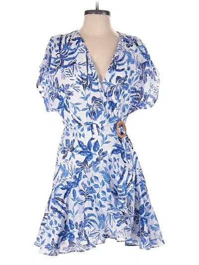 Pre-owned J.marie Romper In Blue