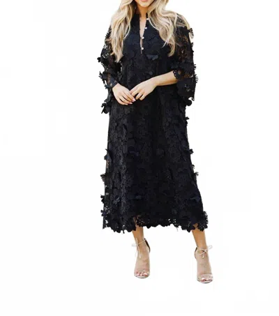 J.marie Seraphina Midi Dress In Black