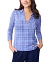J.mclaughlin J. Mclaughlin Aida Top In Blue