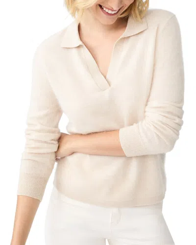 J.mclaughlin Aly Cashmere Sweater In White
