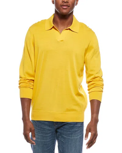 J.mclaughlin Amalfi Polo Sweater In Yellow