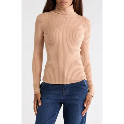 J.mclaughlin Jmclaughlin Arlette Turtleneck Sweater In H Camel