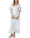 J.mclaughlin Aurora Linen-blend Dress
