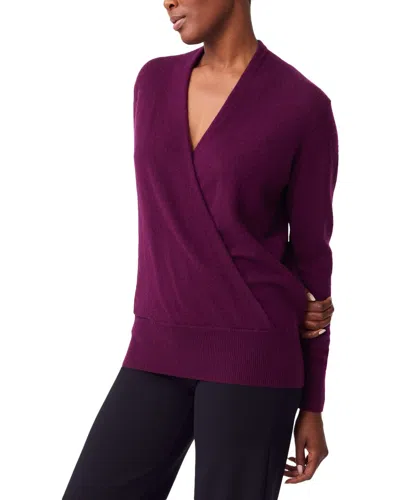 J.mclaughlin Bennie Cashmere Sweater In Purple