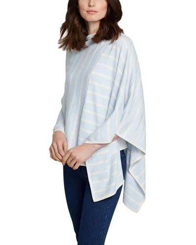 J.mclaughlin Betsy Cashmere-blend Poncho In Blue