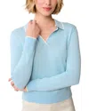 J.mclaughlin Bettina Cashmere-blend Sweater In Blue
