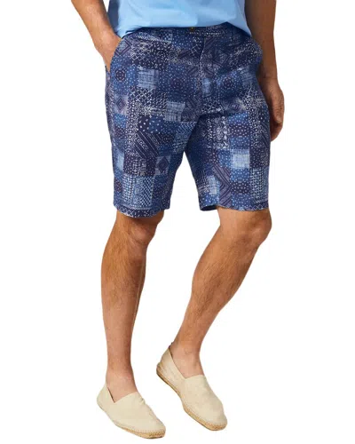 J.mclaughlin Blue Oliver Linen Short
